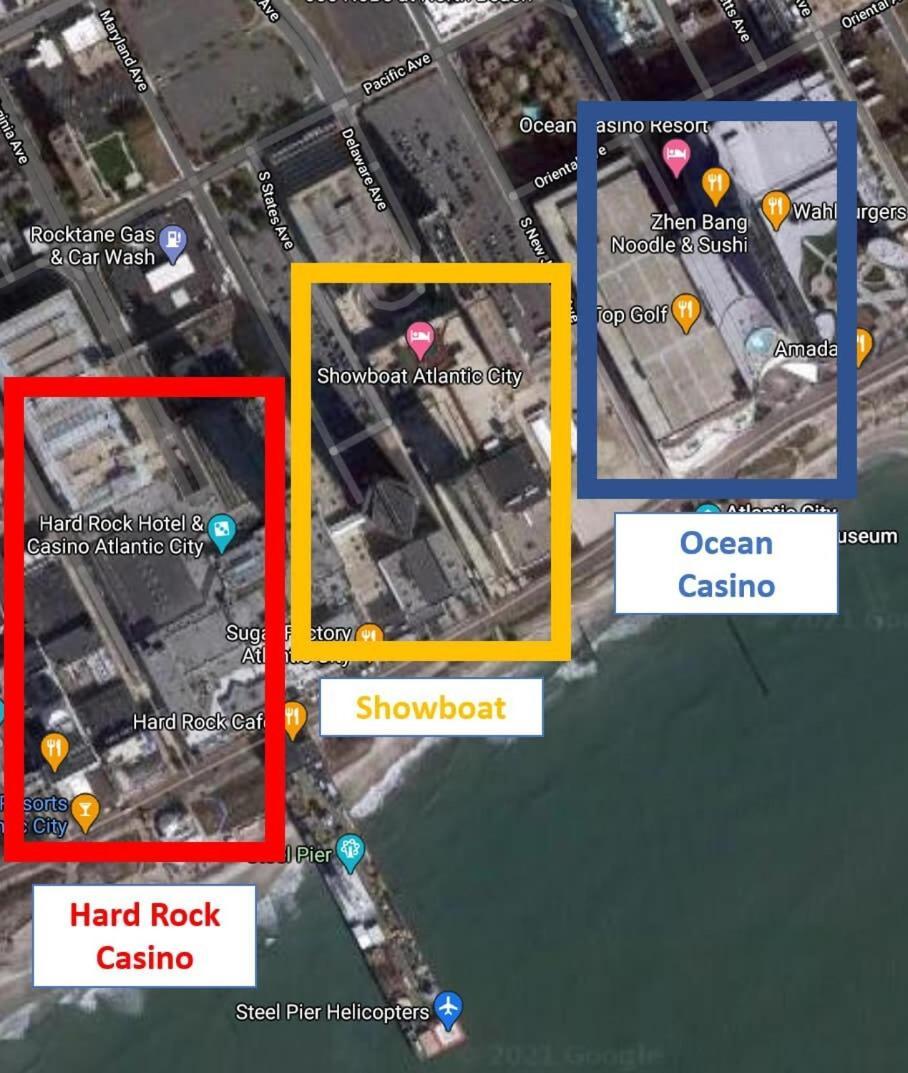 Stylish 2Br 3Ba Cozysuites On The Boardwalk Atlantic City Luaran gambar